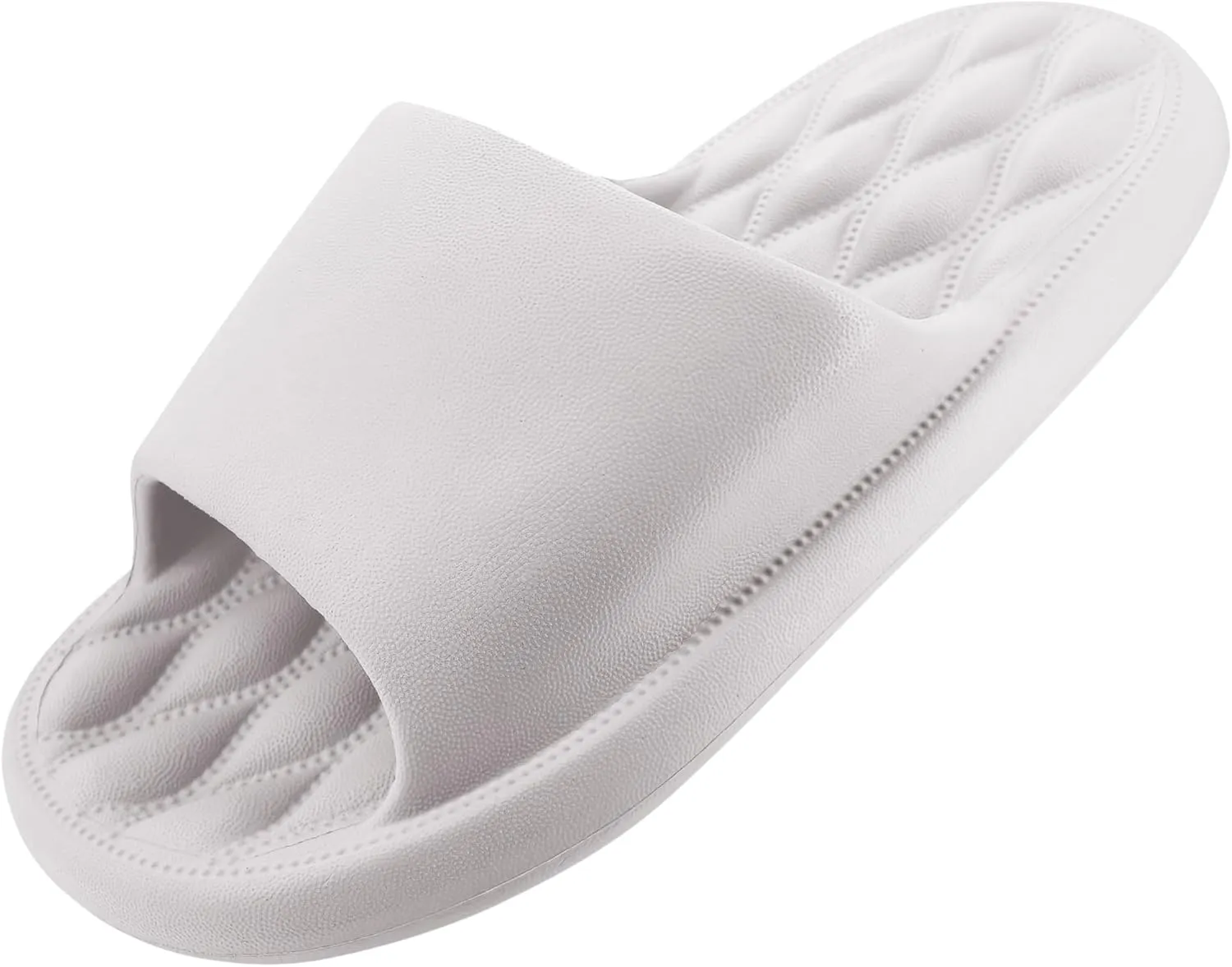 House Slides for Women Men Cloud Pillow Slippers Sandals, Non-Slip Shower Shoes, Cushioned Thick Sole Fit Bathroom Bedroom Pool Beach