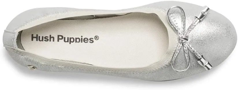 Hush Puppies Unisex-Child Josie Ballet Flat