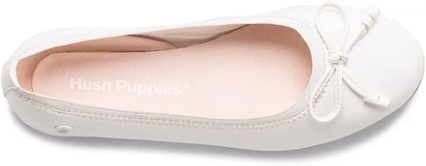 Hush Puppies Unisex-Child Josie Ballet Flat