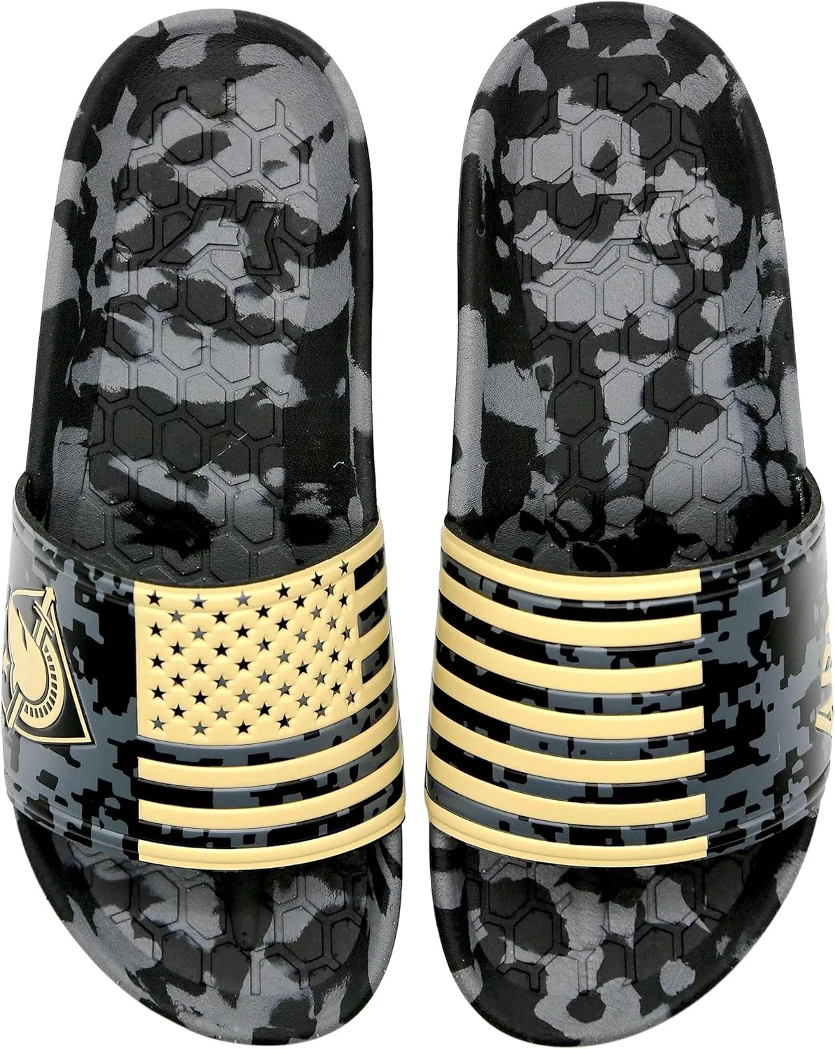 Hype NCAA Team Graphic and Color Unisex Quick Dry Slydr Sandal