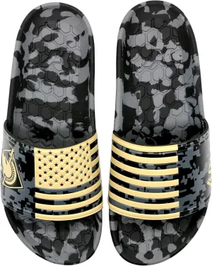 Hype NCAA Team Graphic and Color Unisex Quick Dry Slydr Sandal