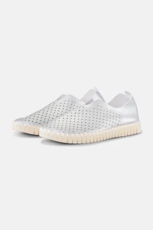 Ilse Jacobsen - Women's Metallic Tulip Slip-on