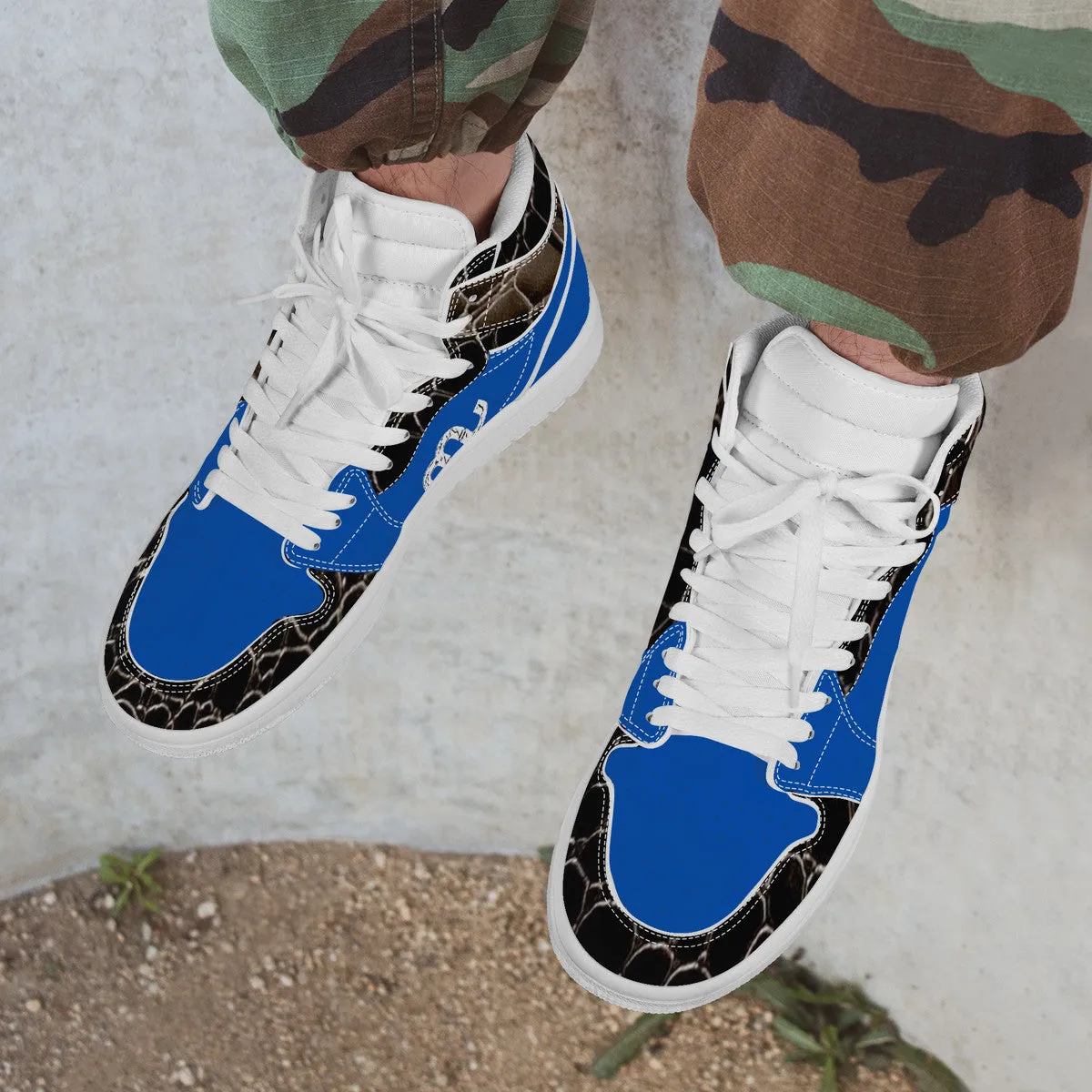Impeccable Money Top Sneaker High Seamless Leather Synthetic Bushae D17