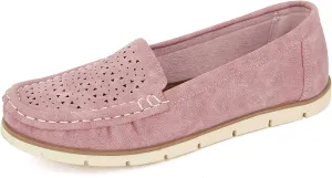 JABASIC Womens Penny Loafers Breathable Slip on Flat Shoes Moccasins