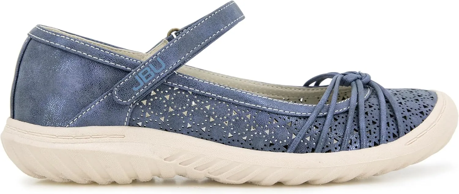 JBU Women's Ramy Mary Jane Flat