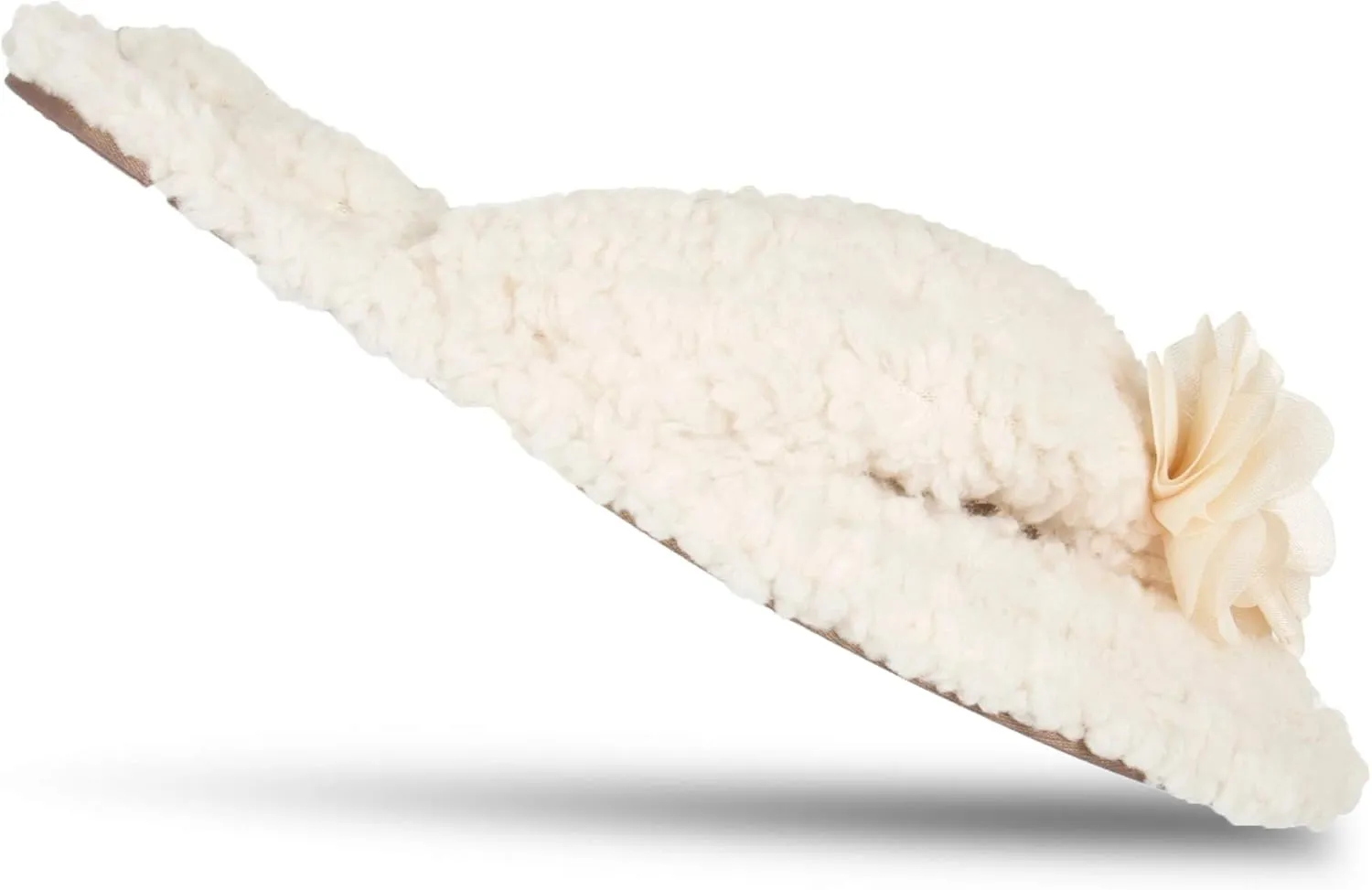 Jessica Simpson Women's Plush Marshmallow Slide-On Sandal House Slippers with Memory Foam