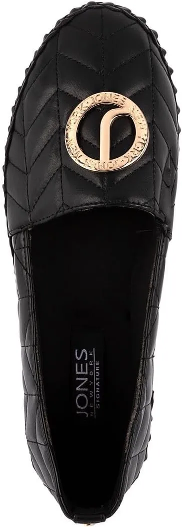 Jones New York Women's Loafer – Casual Slip-On Flat Shoes, Comfortable Round Toe, Available in Wide/Medium Widths
