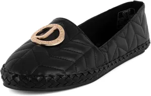 Jones New York Women's Loafer – Casual Slip-On Flat Shoes, Comfortable Round Toe, Available in Wide/Medium Widths