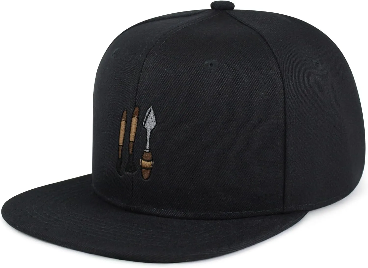 JPAK Archaeology Dig Tools Hip-Hop Snapback Hat Embroidered Baseball Cap Trowel Shovel