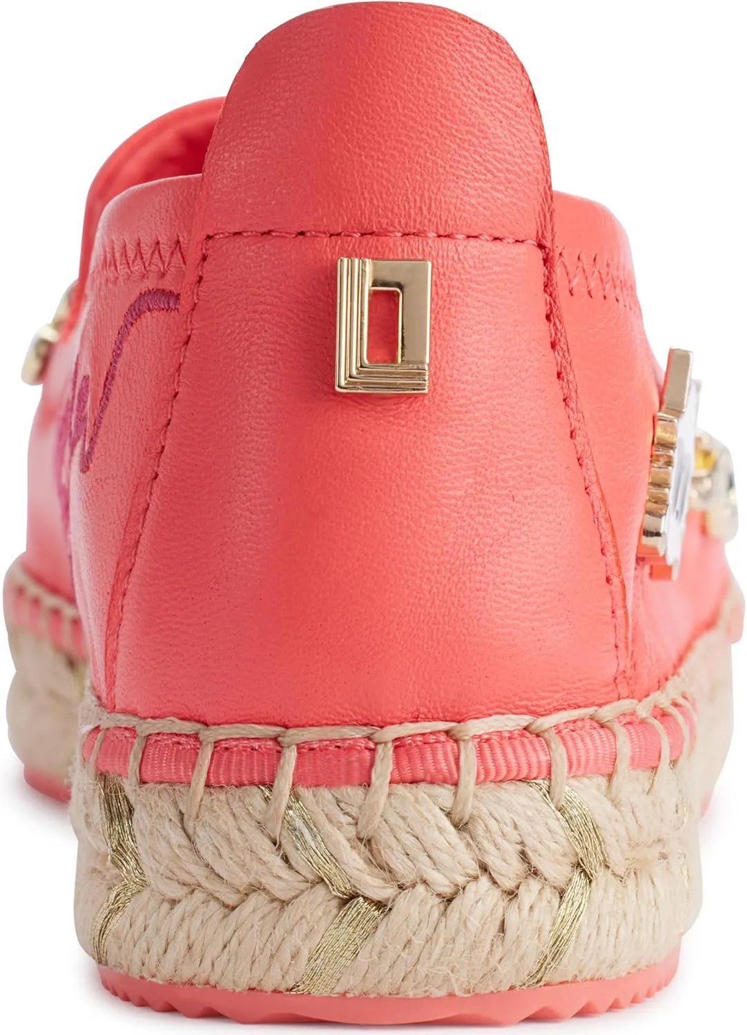 KARL LAGERFELD Women's Cushioned Insole Everyday Michaela-Flat Espadrille Platform