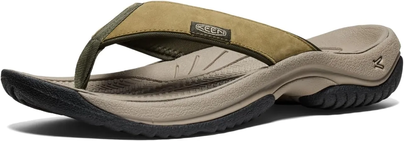 KEEN Men's Kona Flip Flop Beach Sandals, 2