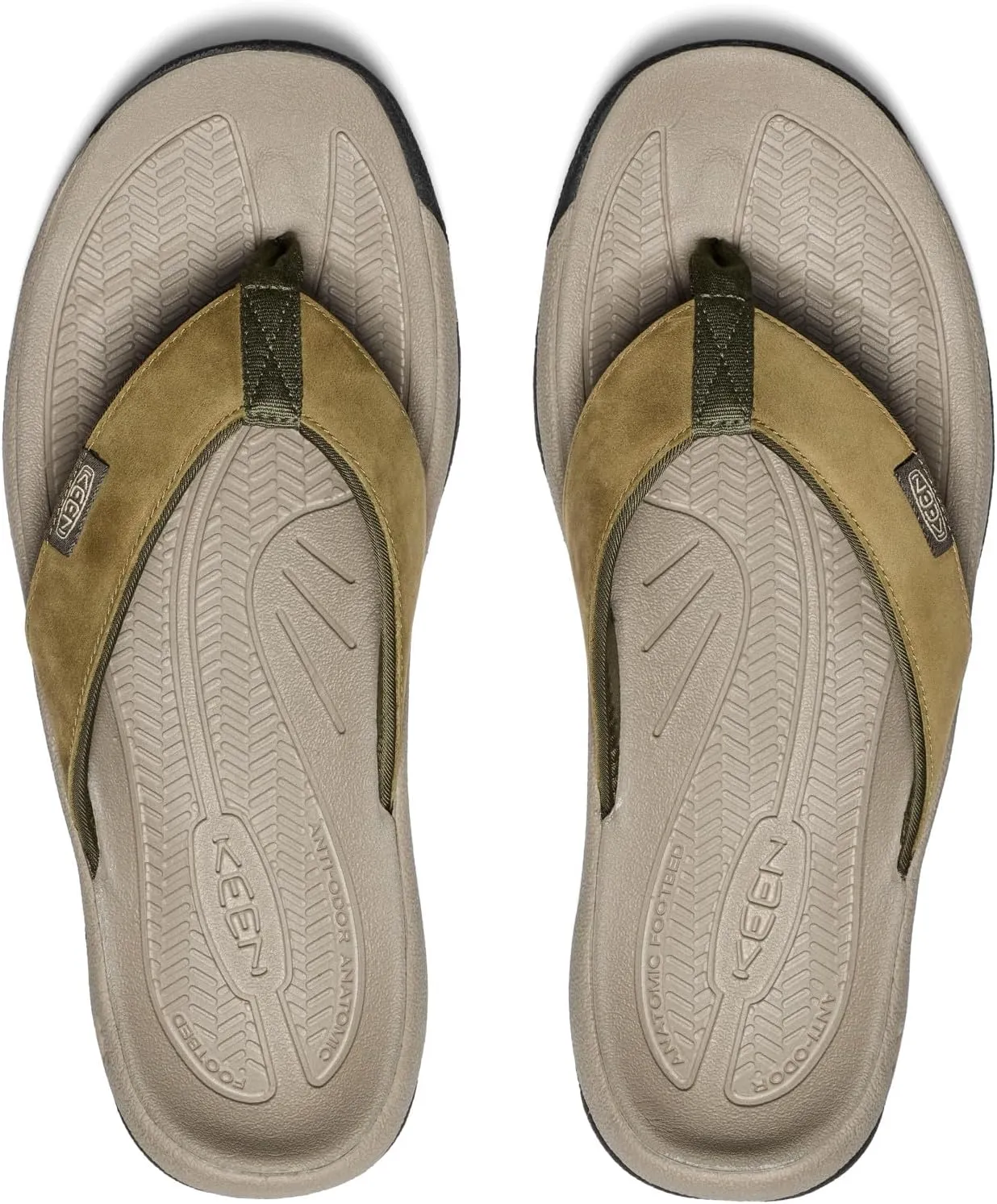 KEEN Men's Kona Flip Flop Beach Sandals, 2