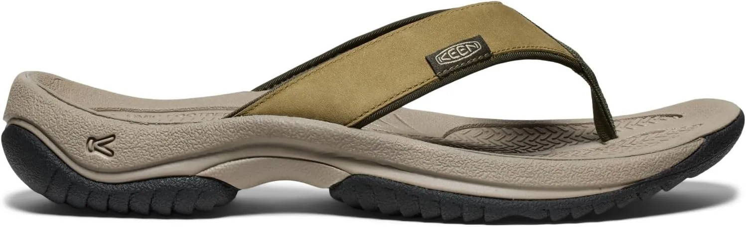 KEEN Men's Kona Flip Flop Beach Sandals, 2