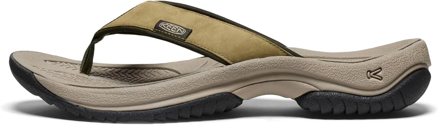 KEEN Men's Kona Flip Flop Beach Sandals, 2