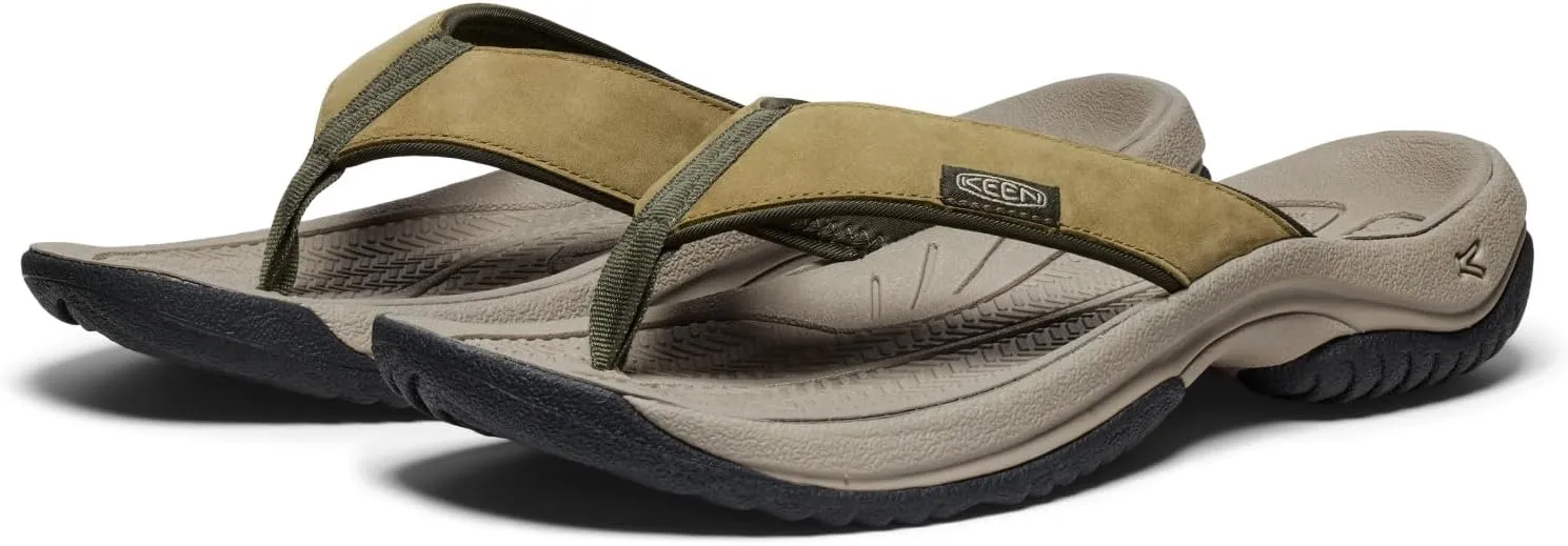 KEEN Men's Kona Flip Flop Beach Sandals, 2