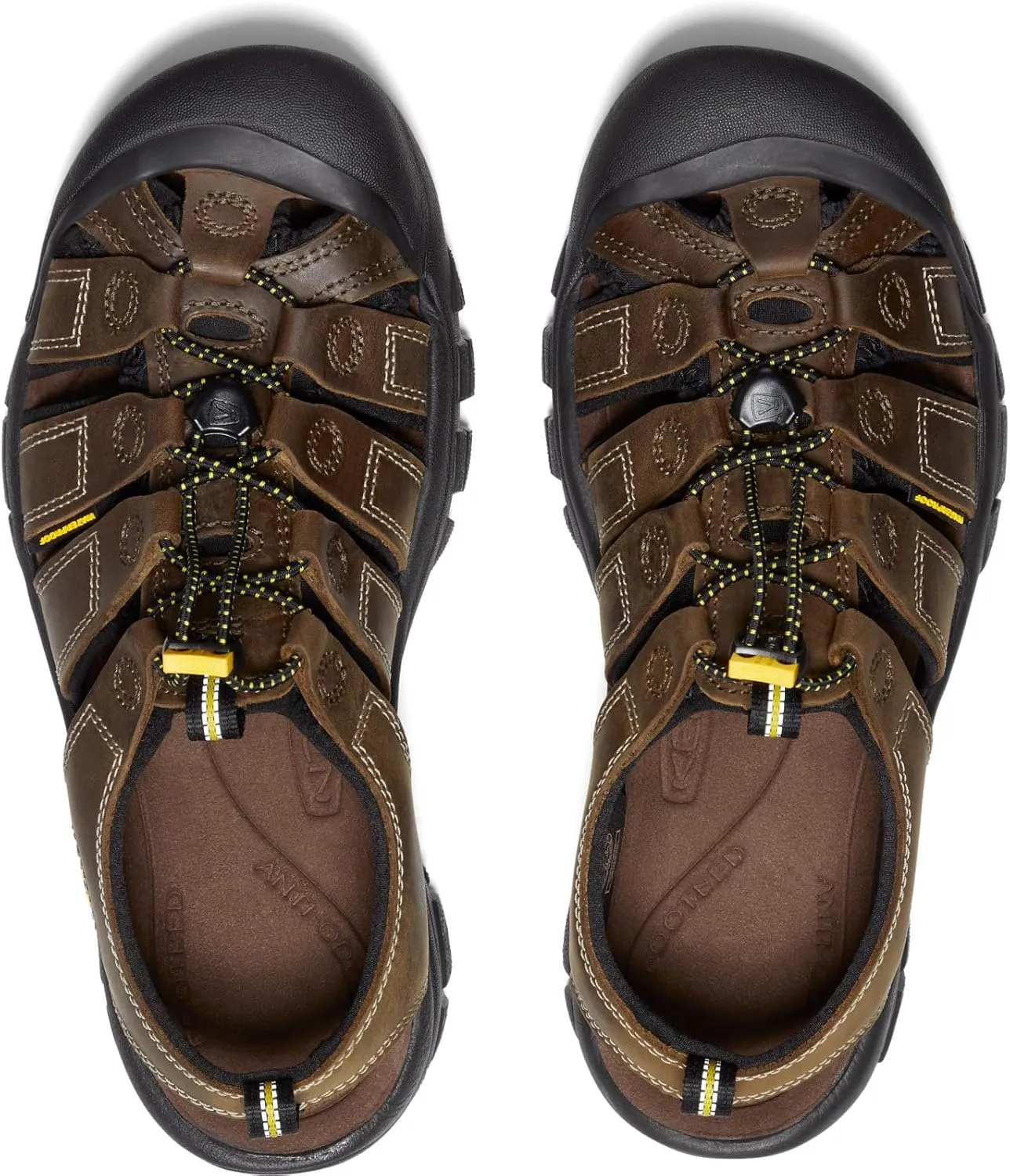 KEEN Men's Newport Closed Toe Comfortable Durable Leather Water Sandals