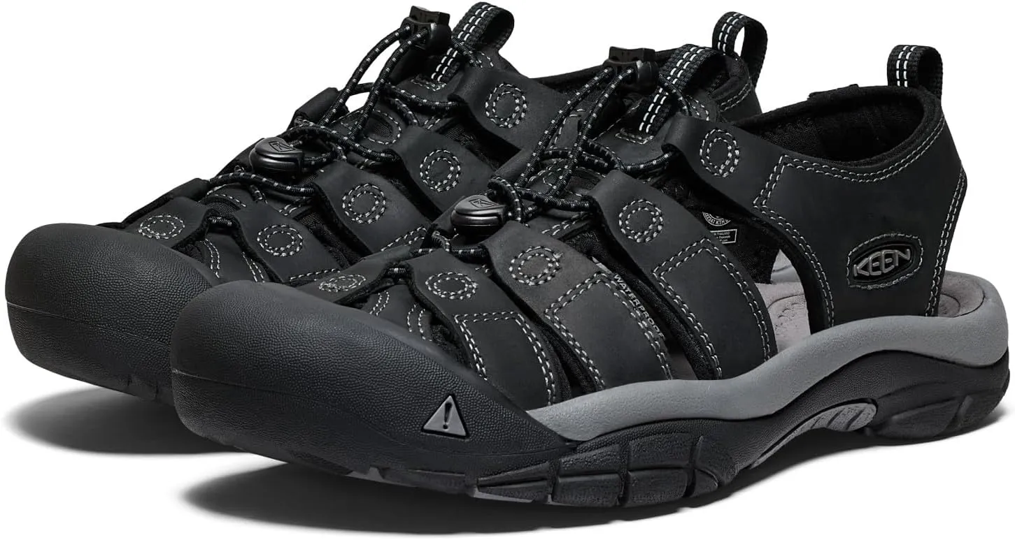 KEEN Men's Newport Closed Toe Comfortable Durable Leather Water Sandals