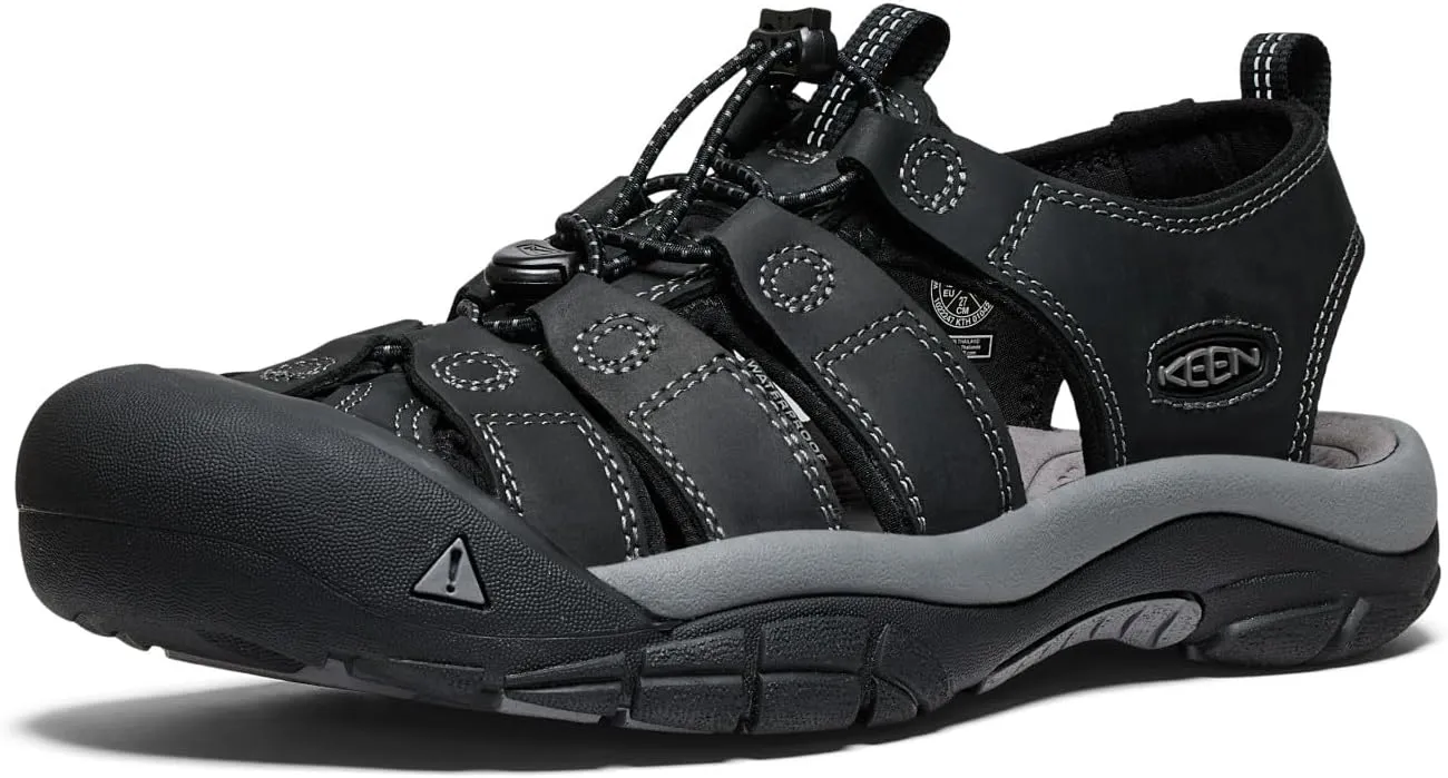 KEEN Men's Newport Closed Toe Comfortable Durable Leather Water Sandals