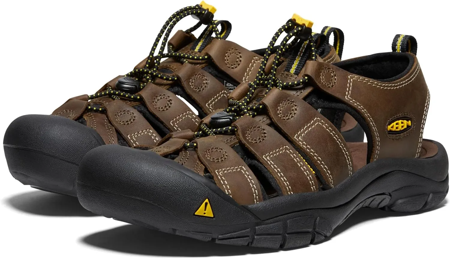 KEEN Men's Newport Closed Toe Comfortable Durable Leather Water Sandals