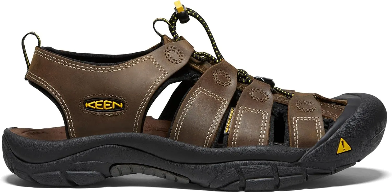 KEEN Men's Newport Closed Toe Comfortable Durable Leather Water Sandals