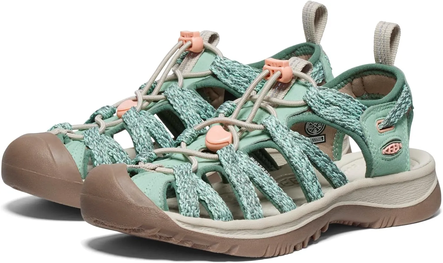 KEEN Women's Whisper Closed Toe Sport Sandal