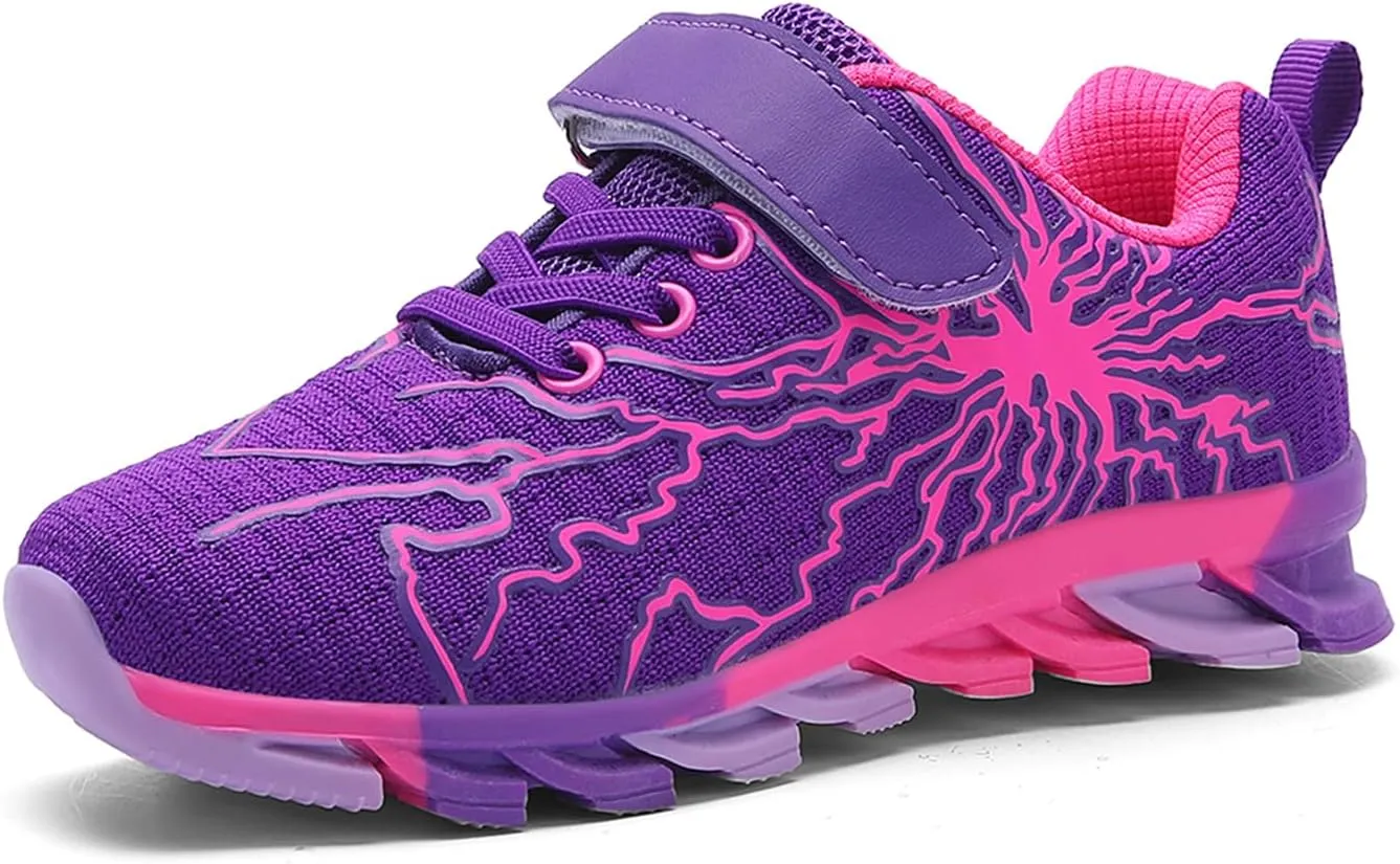 Kids Shoes Sneakers for Boys Girls Running Trainer Breathable Sport Shoes Lightweight Sneakers for Little Kids/Big Kids