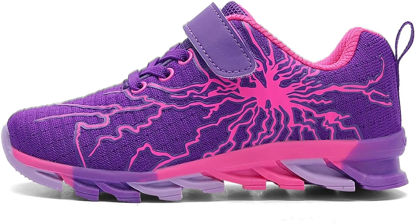 Kids Shoes Sneakers for Boys Girls Running Trainer Breathable Sport Shoes Lightweight Sneakers for Little Kids/Big Kids