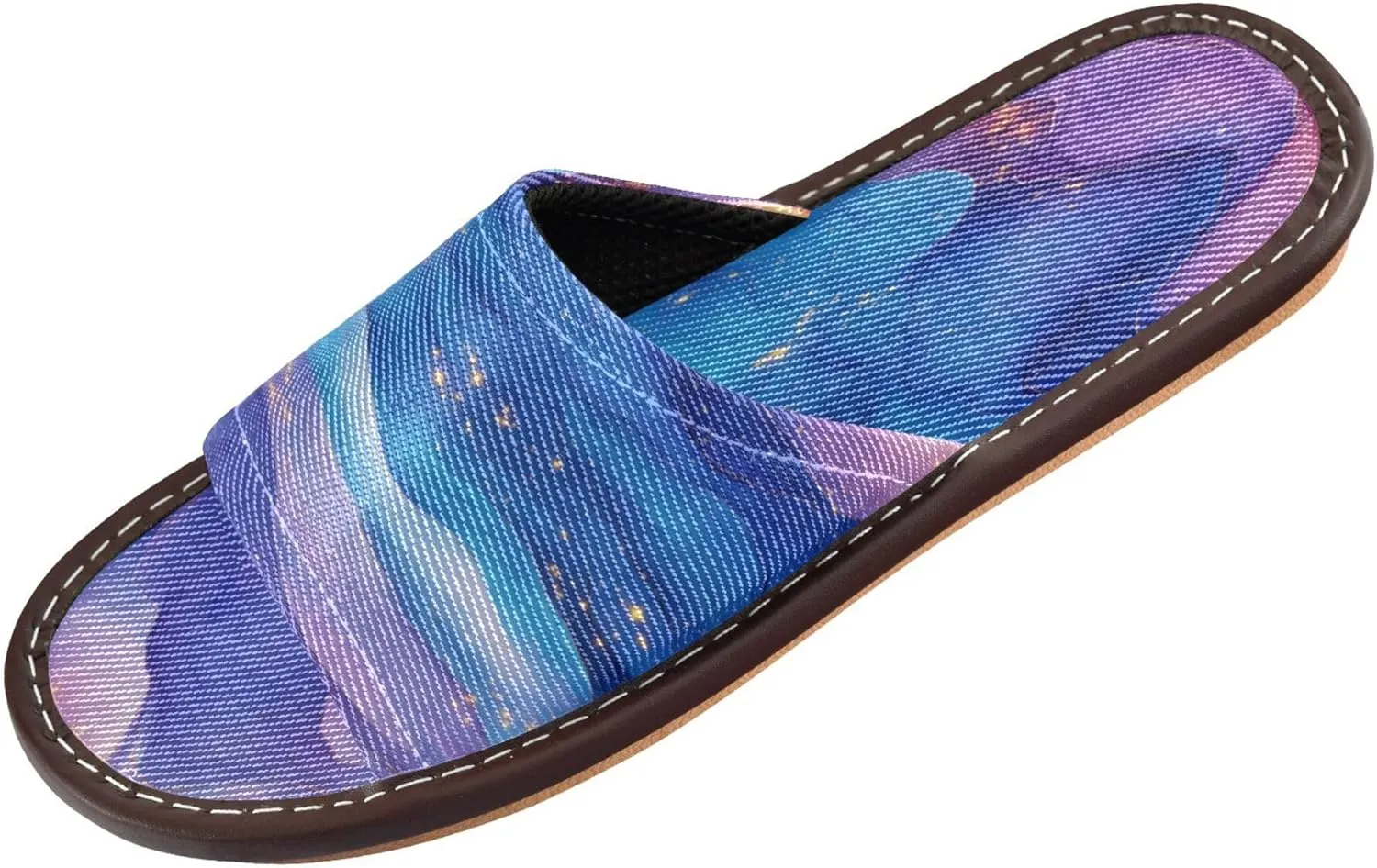 KLL Spa Slippers Indoor Portable Cozy Dorm Home Slides for Airplane Guests Party
