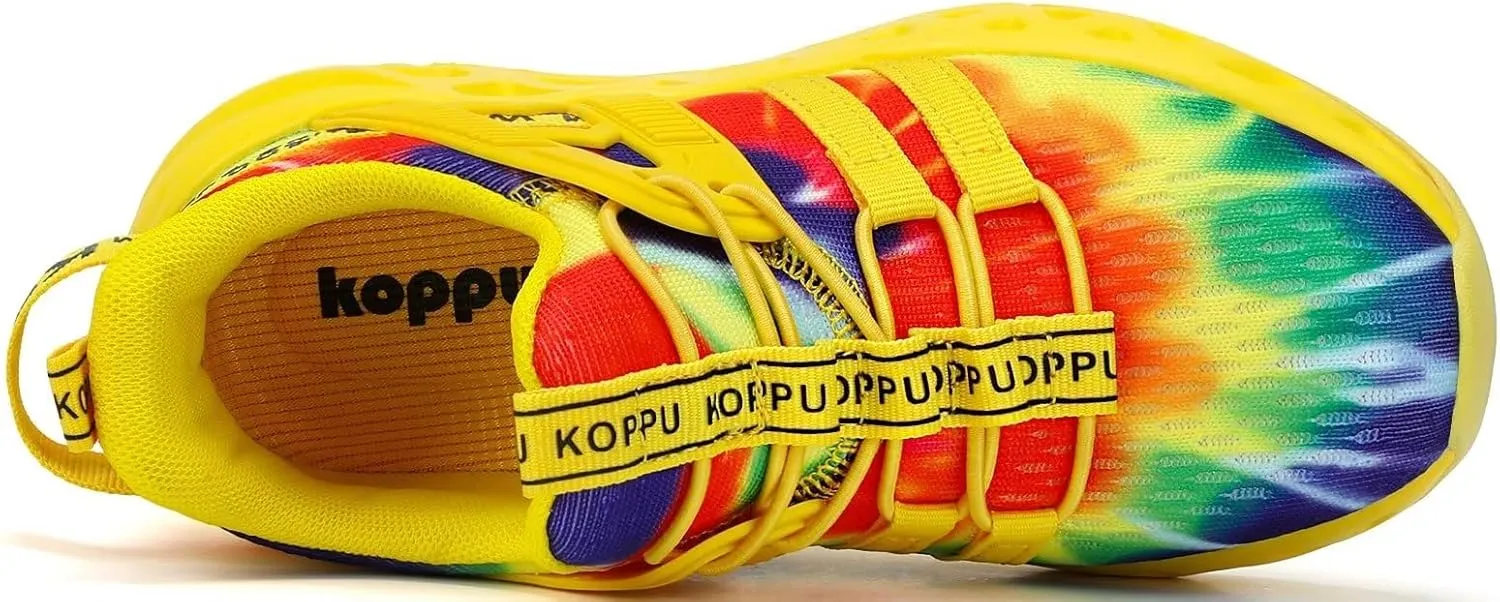 koppu Kids Shoes Running Shoes Girls Boys Primary School Students Sports Shoes Spring and Autumn Casual Shoes