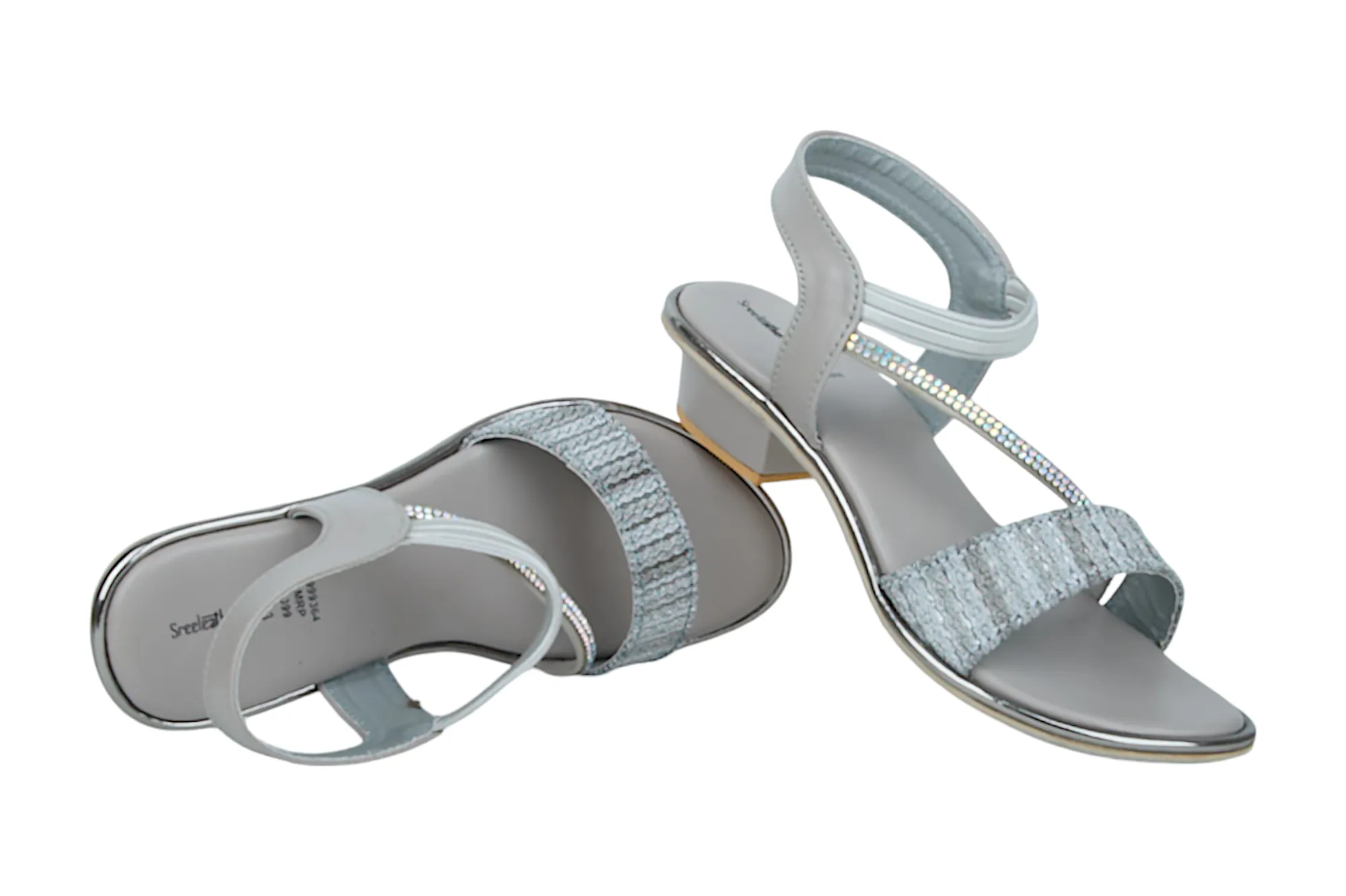 LADIES FANCY HEEL SANDAL 999364