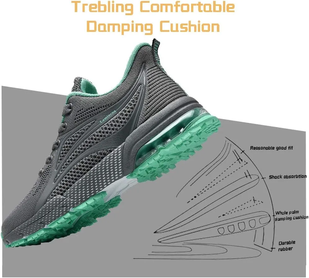 Lamincoa Womens Air Running Shoes Athletic Women Sneakers Non Slip Womens Tennis Shoes