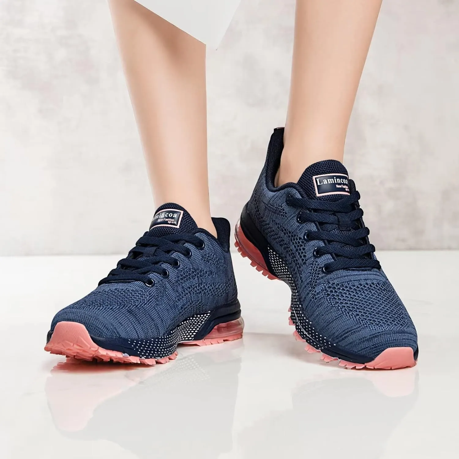 Lamincoa Womens Air Running Shoes Athletic Women Sneakers Non Slip Womens Tennis Shoes