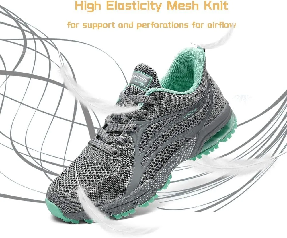 Lamincoa Womens Air Running Shoes Athletic Women Sneakers Non Slip Womens Tennis Shoes