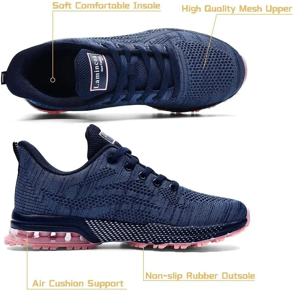 Lamincoa Womens Air Running Shoes Athletic Women Sneakers Non Slip Womens Tennis Shoes