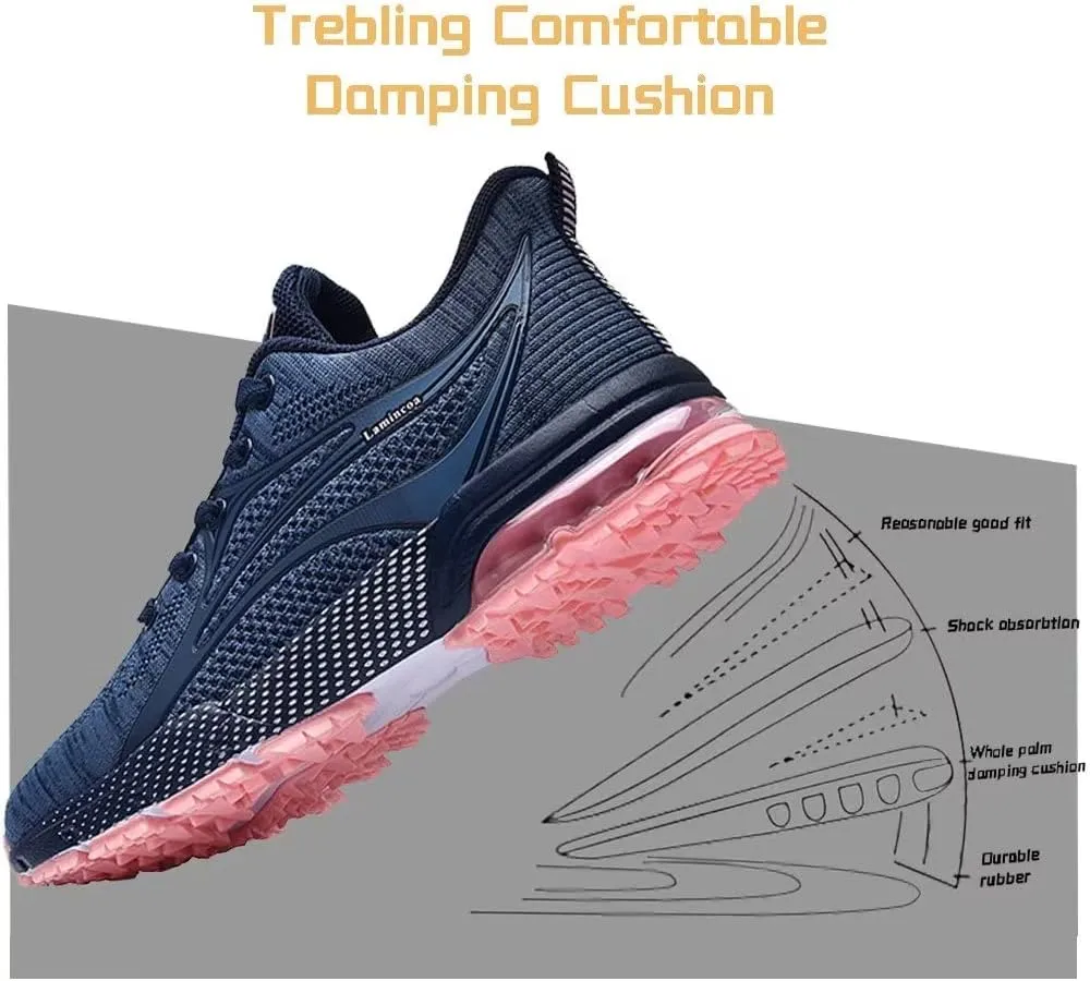Lamincoa Womens Air Running Shoes Athletic Women Sneakers Non Slip Womens Tennis Shoes