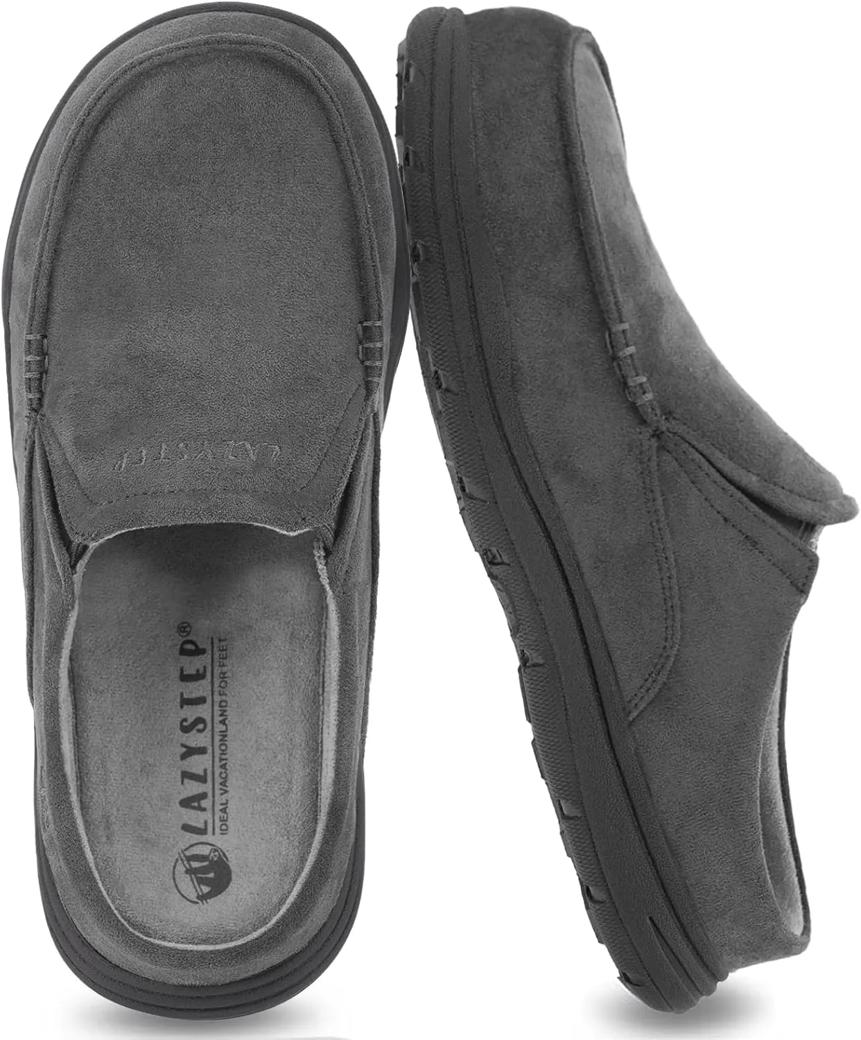 LazyStep Men's McCoy Cushioned Clog Slipper