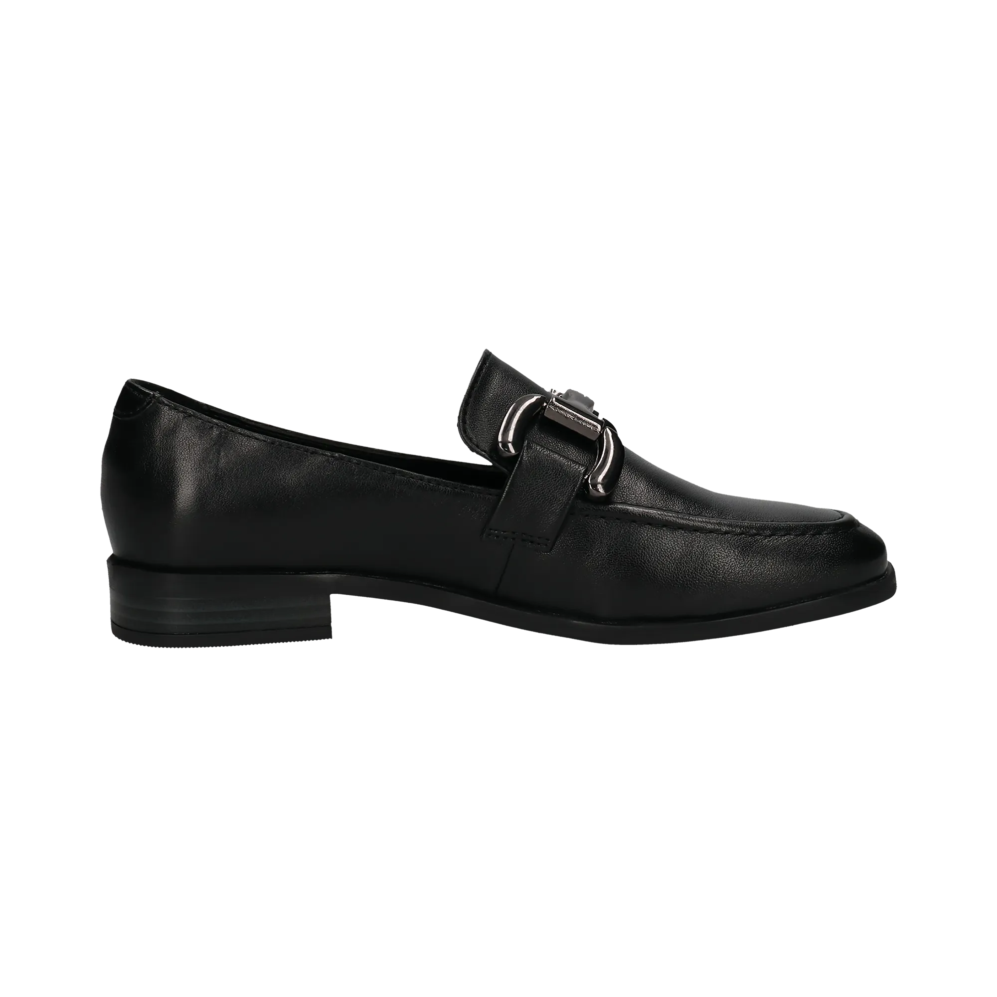 Leder Ballerina schwarz