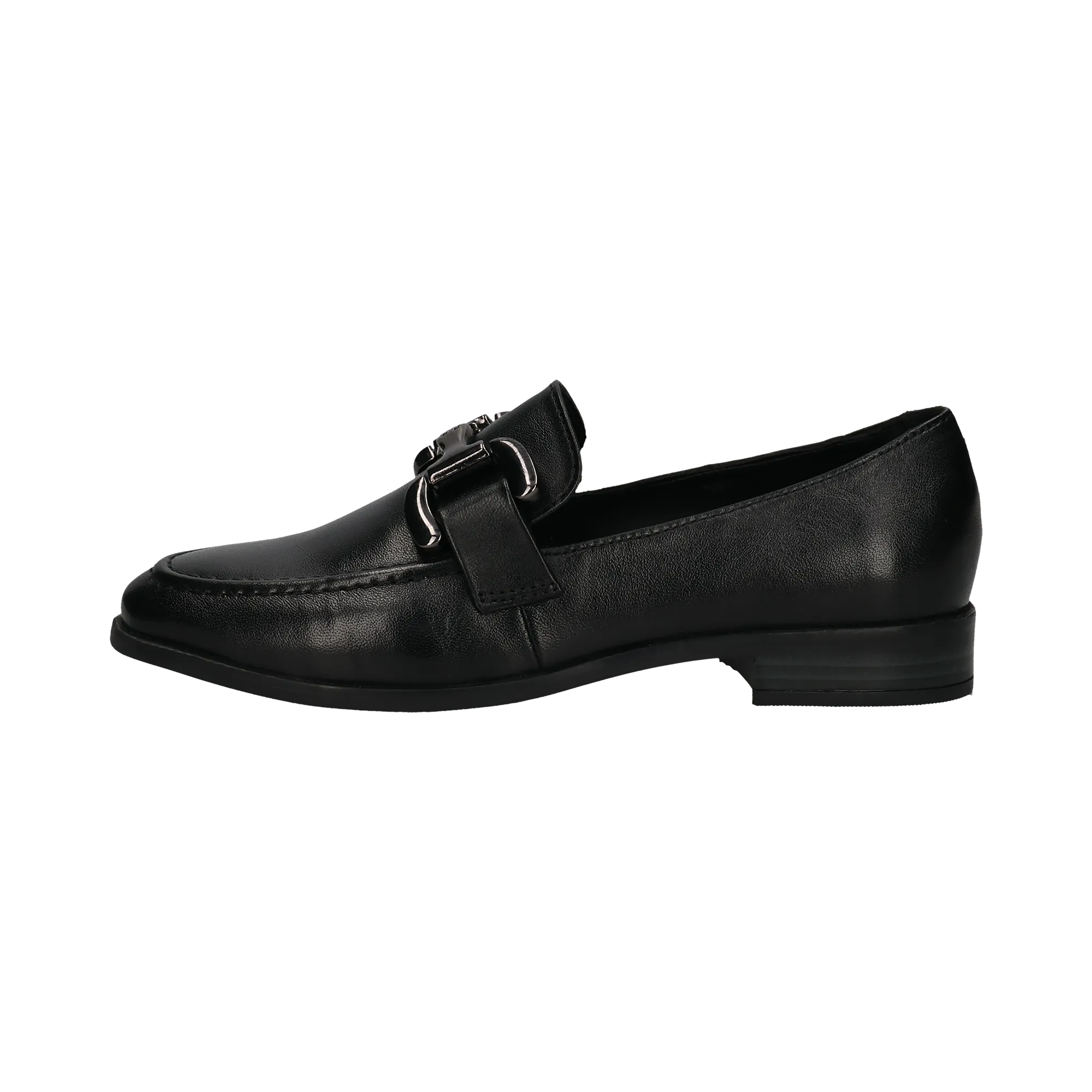 Leder Ballerina schwarz