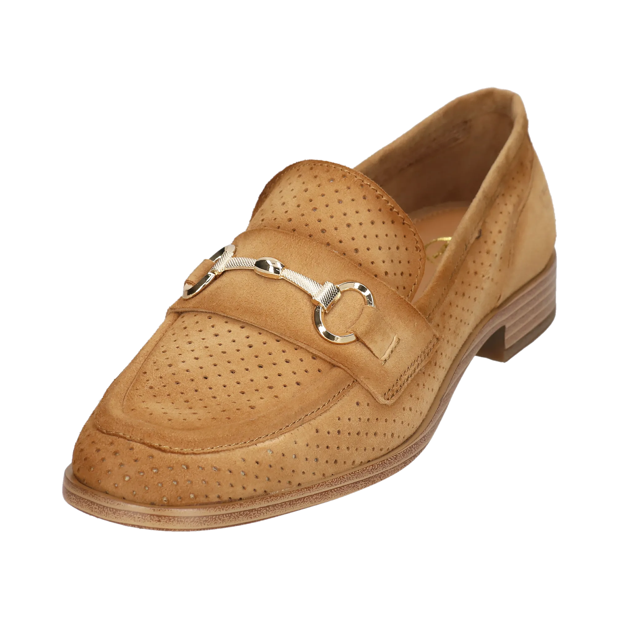 Leder Loafers hellbraun