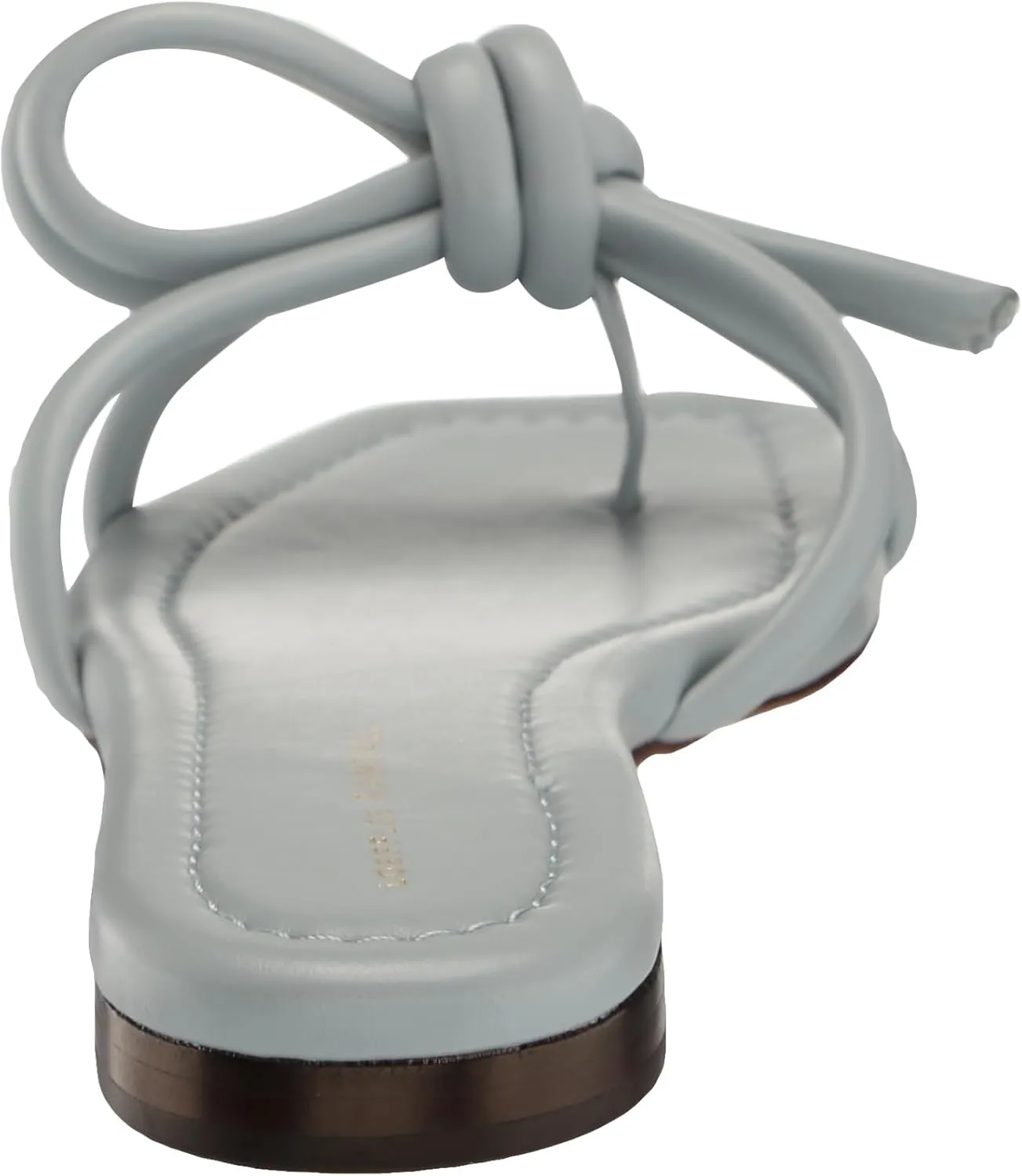 Loeffler Randall Women's Hadley Leather Bow Flat Sandals