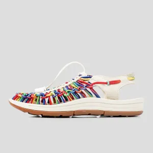 Loom Sandal Women Rainbow White