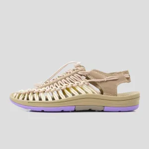 Loom Sandals Women Khaki Purple
