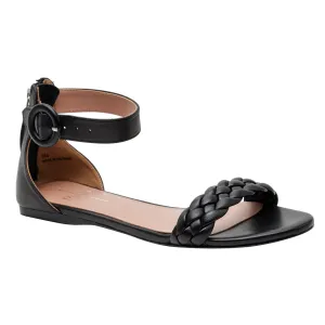 LYLA | Braided Strap Flat Sandals