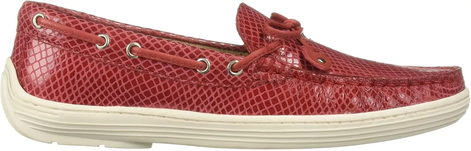 Marc Joseph New York Unisex-Child Casual Comfort Slip on Moccasin Tie-Bow Loafer Driving Style