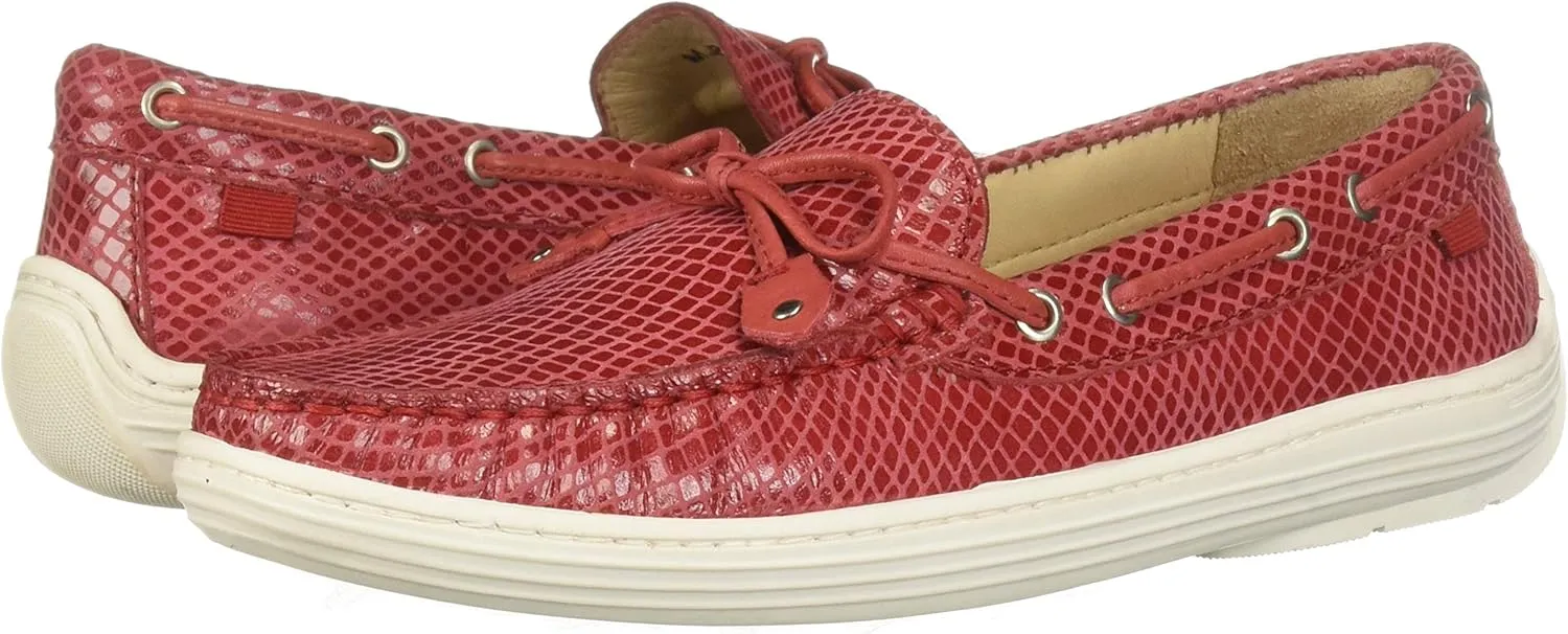 Marc Joseph New York Unisex-Child Casual Comfort Slip on Moccasin Tie-Bow Loafer Driving Style