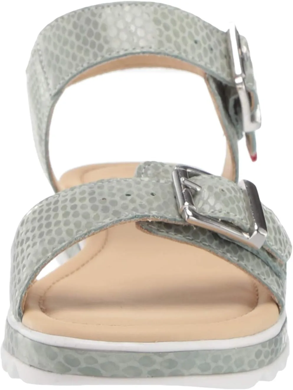 Marc Joseph New York Unisex-Child Kids Boys/Girls Leather Made in Brazil Buckle Sandal Loafer