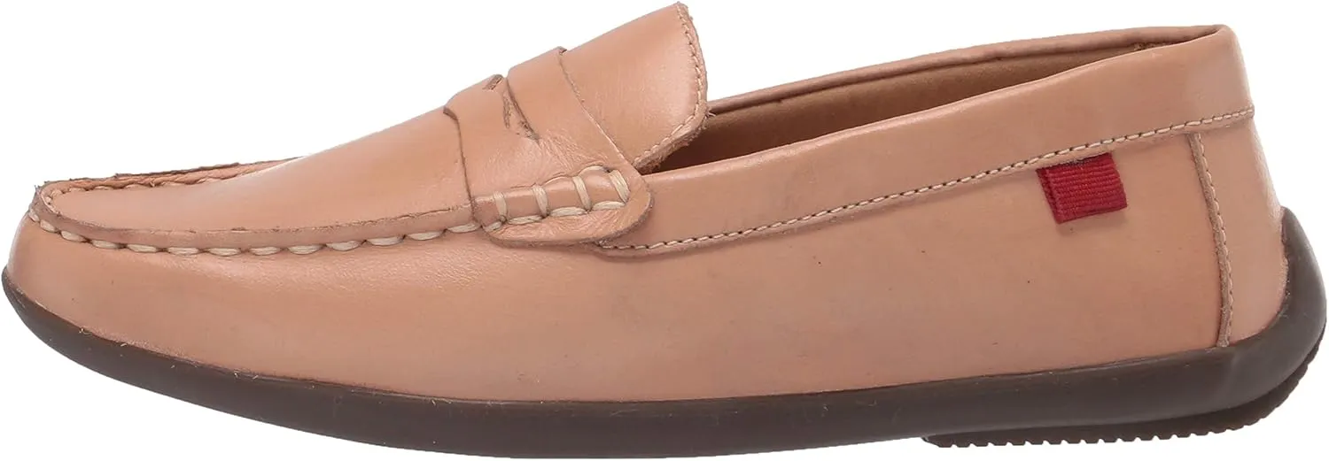 Marc Joseph New York Unisex-Child Leather Made in Brazil Luxury Fashion Slip on Loafer with Penny Detail