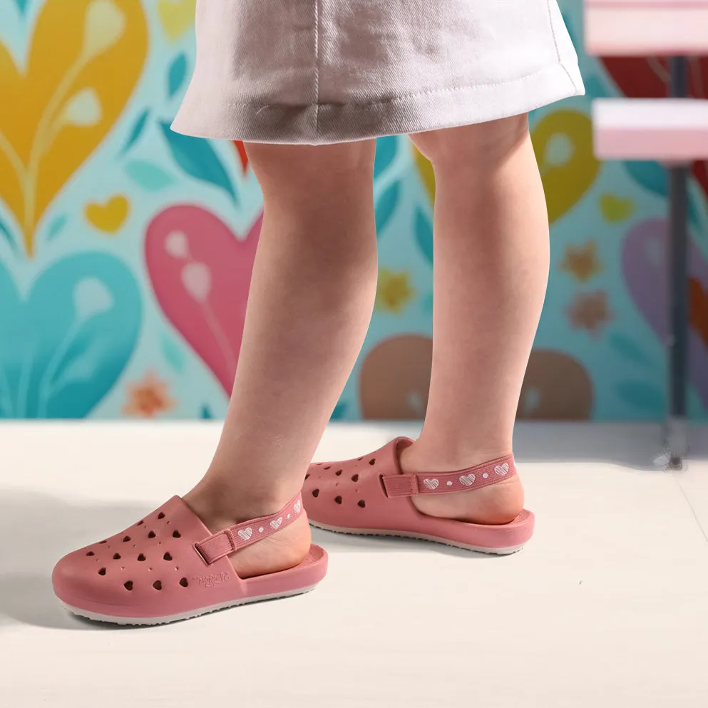 MAUVE HEARTS JUVENILE SLINGERS