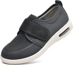 Medical Shoes for Swollen Feet Men Lightweight Slip on Trainers Running Walking Loafer Slip On Sneakers