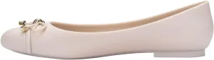 Melissa Doll V Jelly Flats for Women - Soft & Flexible Ballet Flats for Women, Bow Applique, Slip-on Closed-Toe Jelly Shoes